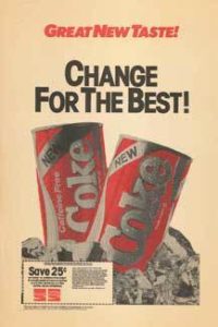 New Coke Ad from 1985 Change for the best