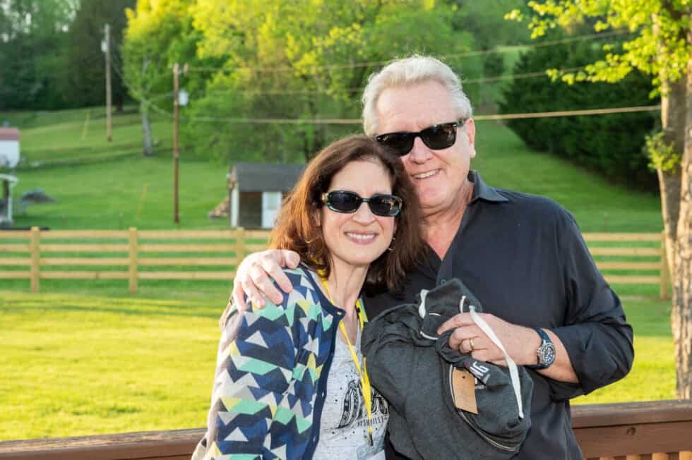 Evelyn Starr and Mark Schaefer.